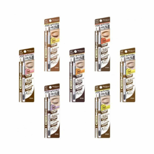 SANA New Born  3-in-1 Eyebrow Pencil & Powder with Brush B2 Grayish Brown